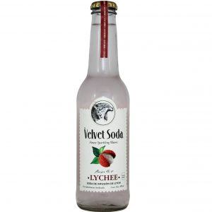 REFRESCO VELVET SODA LYCHEE 275 ML